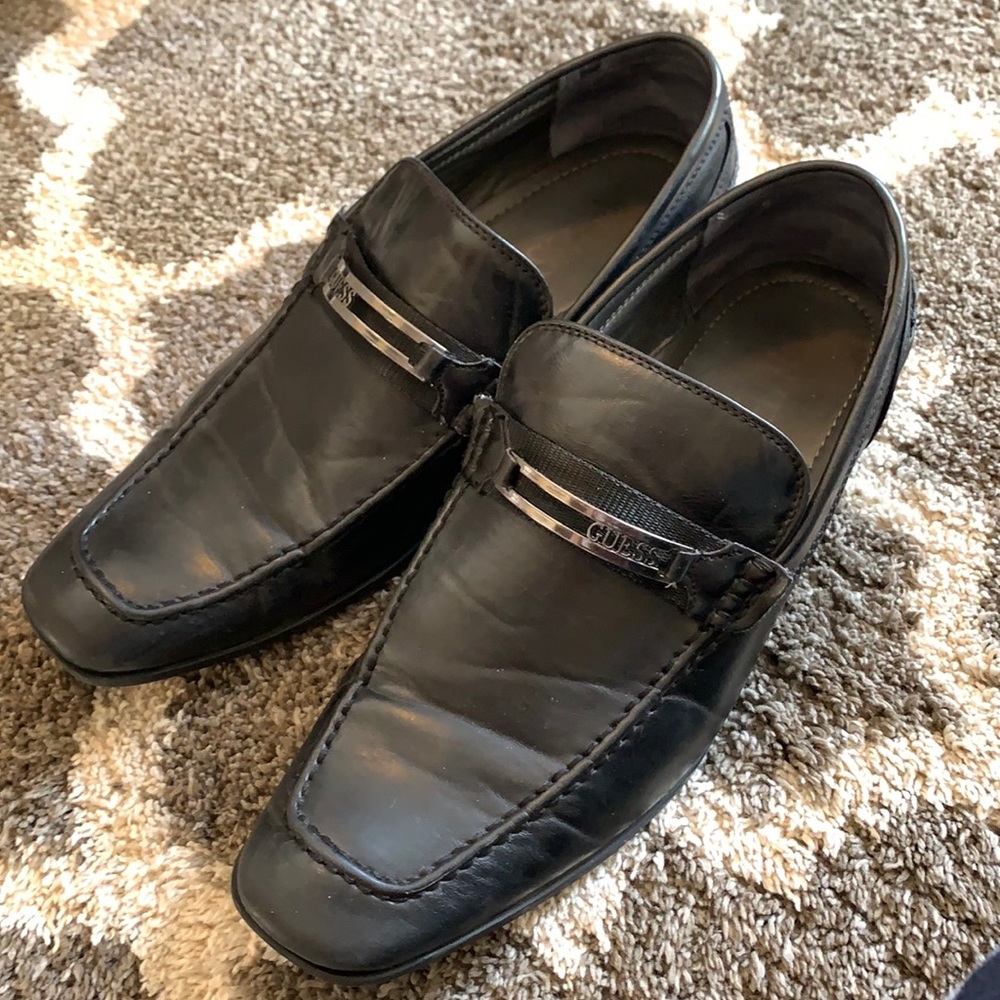 Guess Black Loafers